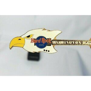 Hard Rock Cafe Washington DC Capitol Eagle Guitar Pin HRC